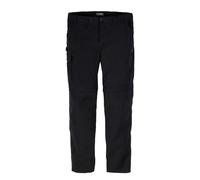 Craghoppers Mens Expert Kiwi Tailored Cargo Trousers - Black - 34S - Black - 65% Recycled Polyester/35% Cotton