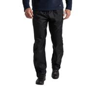 Craghoppers Men's Expert Packable Overtrousers Pants, Black, XXL