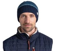 Craghoppers Mens Forster Winter Ribbed Beanie Hat Blue Navy