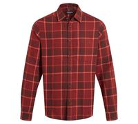 Craghoppers Mens Gable Long-Sleeved Shirt - Red Jasper - S - Red Jasper - 65% Recycled Polyester/35% Cotton