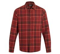 Craghoppers Mens Gable Long-Sleeved Shirt - Red Jasper - S - Red Jasper - 65% Recycled Polyester/35% Cotton
