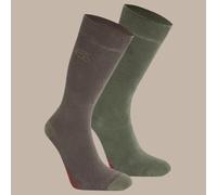 Craghoppers Unisex Adult Insect Repellent Socks (Pack of 2) (9 UK-12 UK) (Blue Navy/Blue Stone)