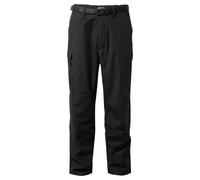 Craghoppers Mens Kiwi Classic Trousers - Black - 26R - Black - 65% Recycled Polyester/35% Recycled Cotton