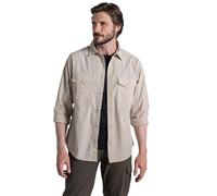 Craghoppers Kiwi Ii Long Sleeve Shirt Beige M Men