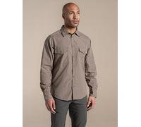 Craghoppers Mens Kiwi Ii Long Sleeved Shirt, Grey, Size S, Men Grey