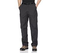 Craghoppers Mens Kiwi Lined Trousers (40S) (Black Pepper)
