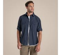 Craghoppers Kiwi Long Sleeve Shirt- Ombre Blue- XXL