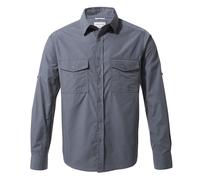 Craghoppers Mens Kiwi Long-Sleeved Shirt - Ombre Blue - Ombre Blue - L