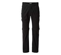 Craghoppers Mens Kiwi Pro Conv Trousers Hiking Pants, Black, 32W EU