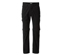 Craghoppers Mens Kiwi Pro Conv Trousers Hiking Pants, Black, 40W EU