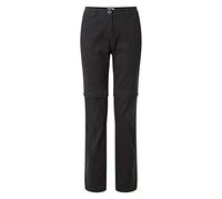 Craghoppers Men's Kiwi Pro Convertible Trousers, Black, 18