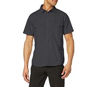 Craghoppers Men's Kiwi Short Sleeved Shirt Dark Grey