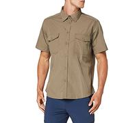 Craghoppers Mens Kiwi Short Sleeve Shirt Pebble L