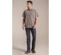 Craghoppers Men's Kiwi Short Sleeved Insect-Barrier Shirt in Beige | Size: Medium Craghoppers Beige M