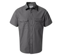 Craghoppers Mens Kiwi Short-Sleeved Shirt - Ombre Blue - S - Ombre Blue