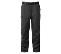 Craghoppers Men's Kiwi Winter Lined Walking Trousers Black/Grey