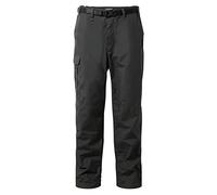 Craghoppers Men's Kiwi Winter Lined Walking Trousers Black/Grey