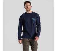 Craghoppers Men's Lapwing Long Sleeved Top in Navy | Size: Small Craghoppers Navy S