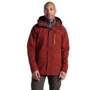 Craghoppers Men's Lorton II Waterproof Jacket | AquaDry Breathable, H2OShield Repellent, Wind Resistant, Adjustable Hood, 6 Pockets