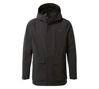 Craghoppers Mens Lorton Jackets Waterproof Shell, Black Pepper, M EU