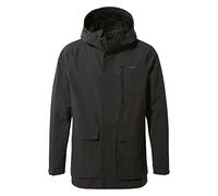 Craghoppers Mens Lorton Jackets Waterproof Shell, Black Pepper, M EU