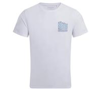 Craghoppers Mens Lucent II Mountain Back Print Short-Sleeved T-Shirt (White) - Size 2XL