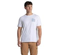 Craghoppers Mens Lucent II Short Sleeve T-Shirt - White Mountain - XL