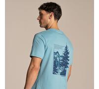 Craghoppers Men's Lucent II Short Sleeved T-Shirt Blue, Size: XXL