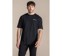 Craghoppers Men's Lucent III Short Sleeved Lightweight T-Shirt in Black | Size: 2XL Craghoppers Black 2XL