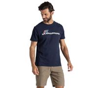 Craghoppers Men's Lucent Short Sleeved T-Shirt Blue Navy Large Archive