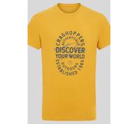 Craghoppers Men's Lucent Relaxed Fit Short Sleeved T-Shirt in Yellow | Size: Medium Craghoppers Yellow M
