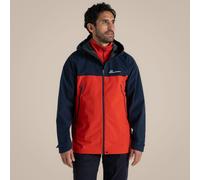 Craghoppers Men's Maris 2.5L Stretch Waterproof Jacket | Blue Navy / Pimento Red
