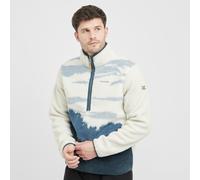 Craghoppers Men's National Trust Hathers Half Zip Fleece - Blue Stone Print, Blue Stone Print