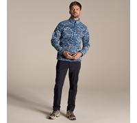 Craghoppers Mens National Trust Irt Print Fleece Top (Juniper Berry) - Navy/Blue - Size Small