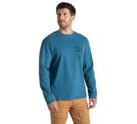 Craghoppers Men's National Trust Limestone Long Sleeved Top Brisk Blue
