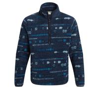 Craghoppers Mens National Trust Rawthey Half Zip Fleece TopM Blue Navy CG2449