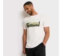 Craghoppers Men's National Trust Sabden Short Sleeved T-Shirt, White
