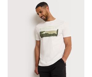 Craghoppers Men's National Trust Sabden Short Sleeved T-Shirt, White