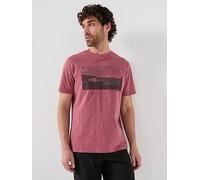Craghoppers Mens National Trust Sabden T-Shirt, Red, Size S, Men Red