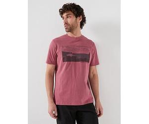 Craghoppers Mens National Trust Sabden T-Shirt, Red, Size S, Men Red