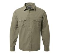 Craghoppers Mens New Kiwi Long Sleeved Shirt Camping Nosi Defence Travel