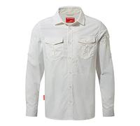 Craghoppers Mens NL Adv Long Sleeve Shirt Optic White XL