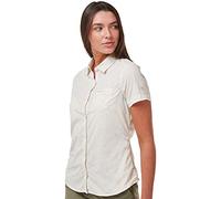 Craghoppers Men's Nl Vanna Ss Shirt Camicia Maniche Corte, Sea Salt PRT, 10