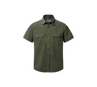 Craghoppers Men's NosiDefense Cotton-Blend 'Kiwi' Short Sleeve Shirt in Khaki | Size: XL Craghoppers Khaki XL