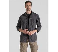 Craghoppers Mens Nosife Adventure Long Sleeved Shirt - Black, Black, Size Xl, Men Black
