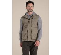 Craghoppers Men's NosiLife Adventure Insect-Repellent Gilet Bodywarmer in Beige | Size: 2XL Craghoppers Beige 2XL
