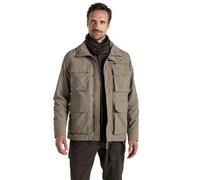 Craghoppers Men's Nosilife Adventure Jacket IV – Full-zip, Anti-insect – Size S Brown