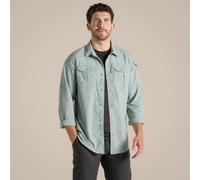 Craghoppers Men's NosiLife Adventure Long Sleeved Shirt III Lichen Green