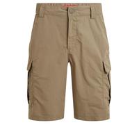 Craghoppers Men's NosiLife Cargo II Shorts with 10 pockets - Including a zip'n'clip security pocket and mobile phone pocket (UK, Waist, 32, Regular, Regular, Beige)