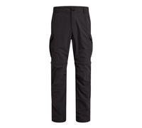 Craghoppers Mens NosiLife III Convertible Cargo Trousers - Black Pepper - Black Pepper - 40S - 100% Recycled Polyester